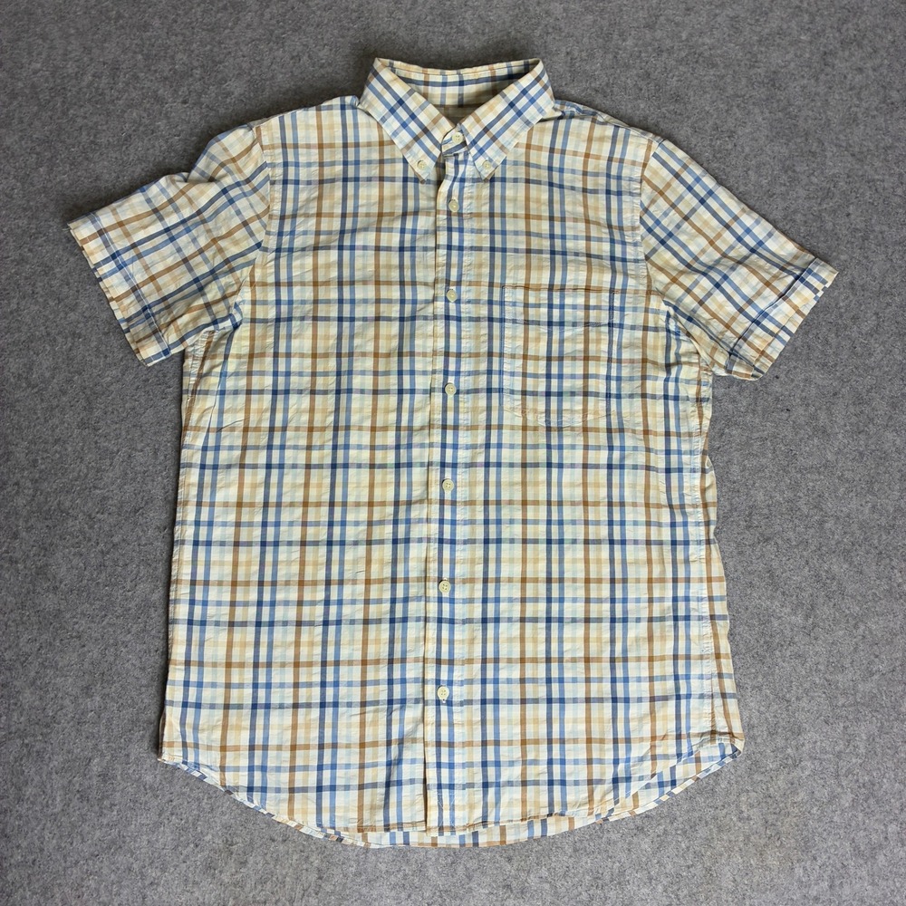 Jack Spade Warren Street Size Medium Cotton Button Down Long Sleeve Casual Shirt